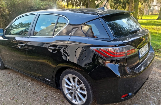 Lexus CT cena 45480 przebieg: 217000, rok produkcji 2012 z Białystok małe 211